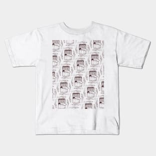 Sardines Pattern Kids T-Shirt